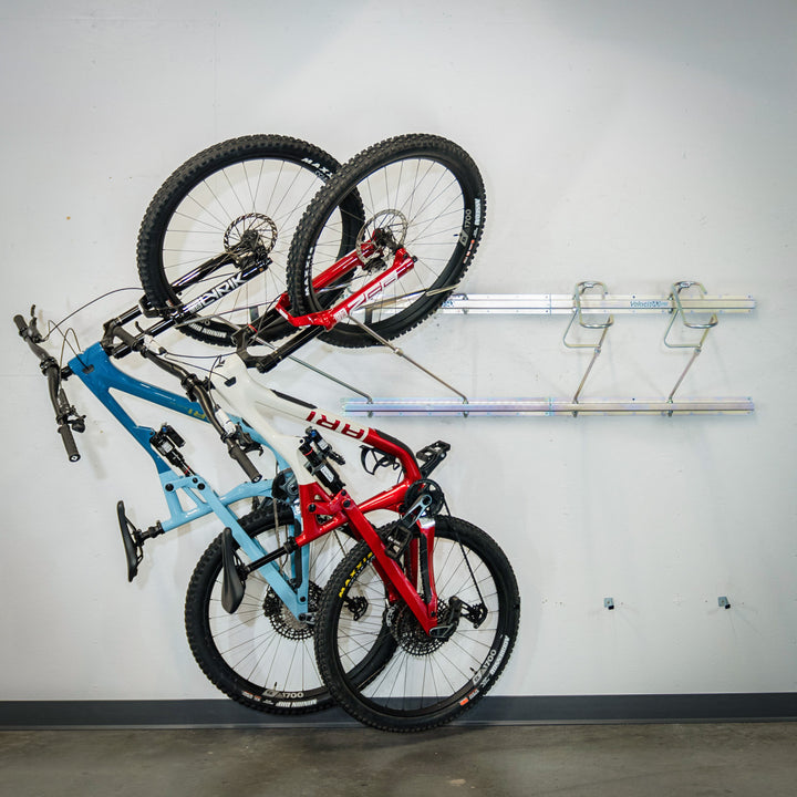 Tilt & Pivot Garage Bike Rack