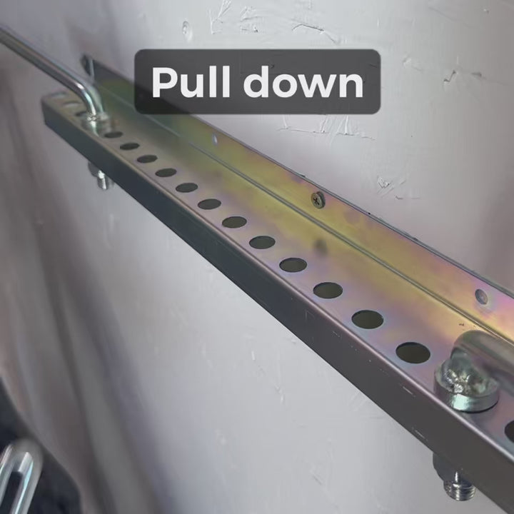 Tilt & Pivot Garage Bike Rack