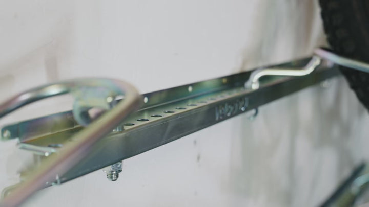 Tilt & Pivot Garage Bike Rack