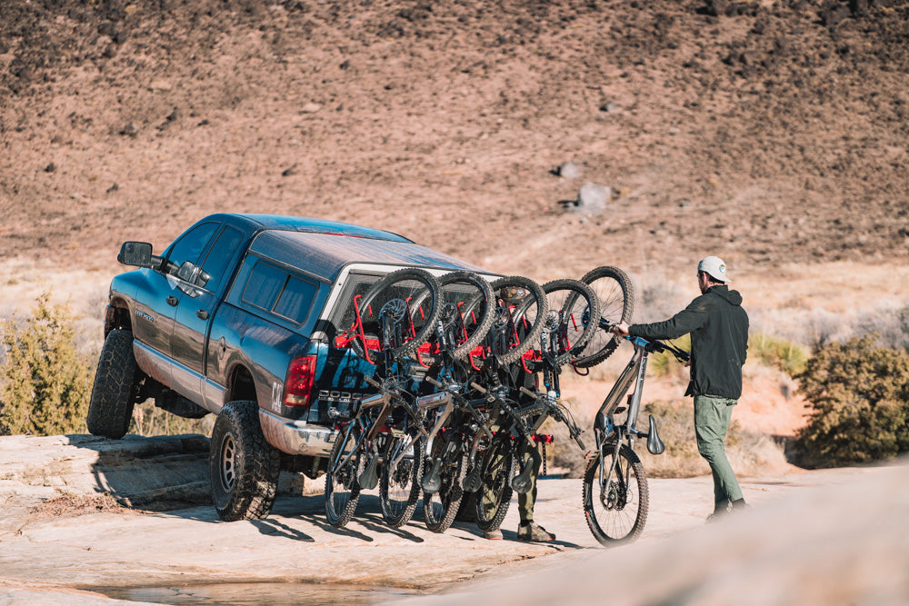 Vertical Hitch Bike Rack