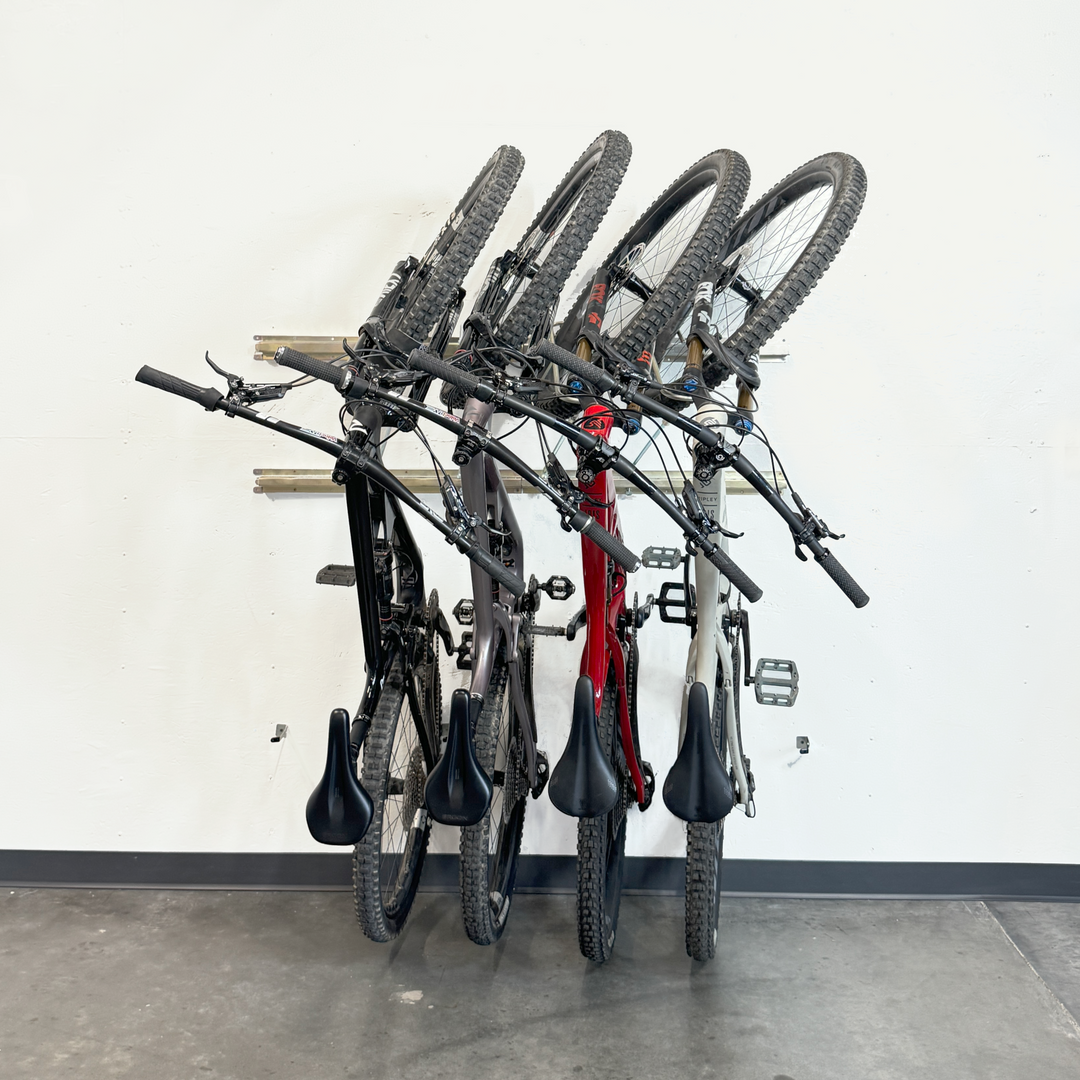 4 bike storage rack garage sale