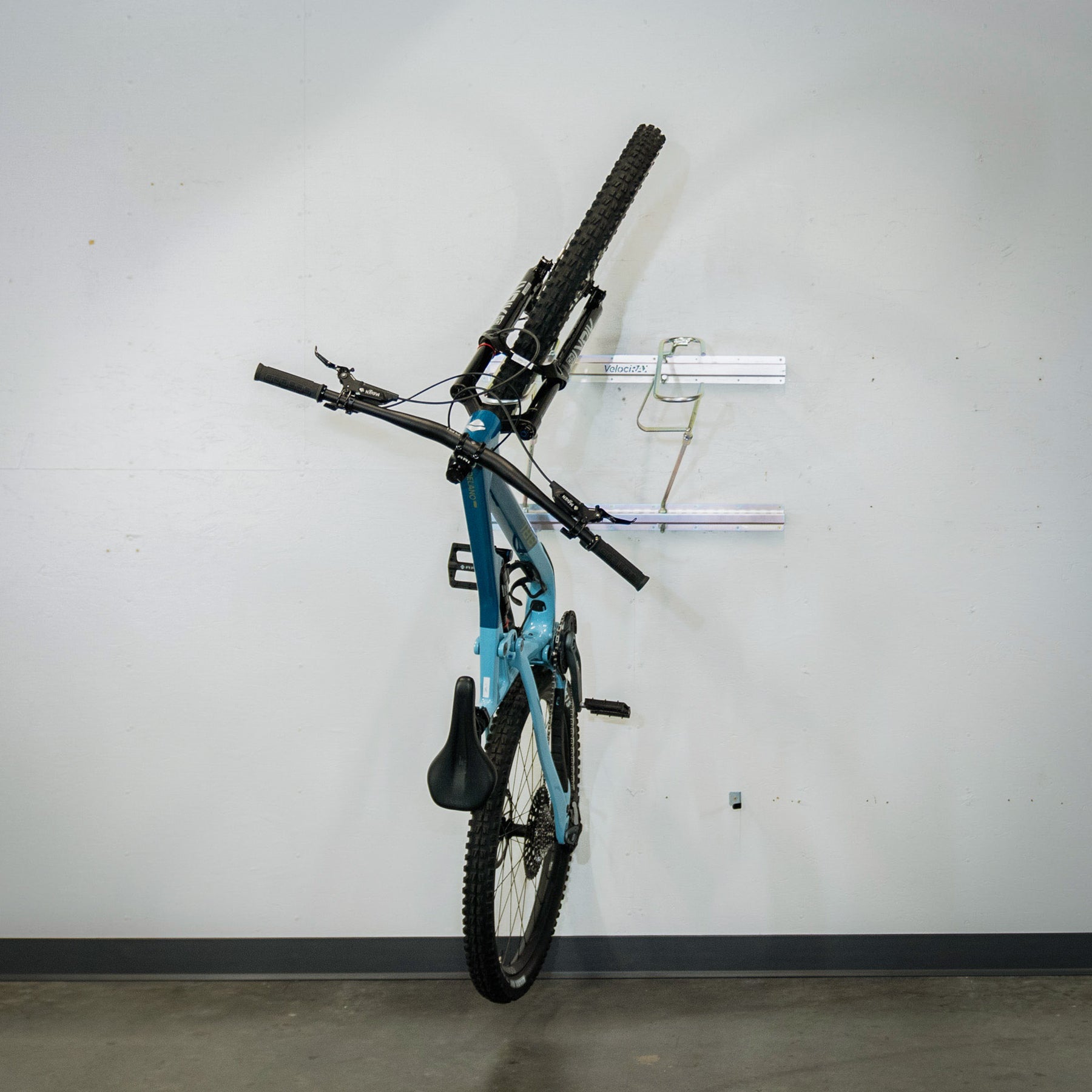 Piviting Rear Bike Rack Tilt & Pivot Garage Bike Rack | Vertical Bike Storage | VelociRAX
