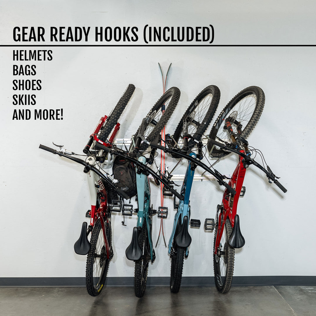 Tilt & Pivot Garage Bike Rack Tilt & Pivot Garage Bike Rack
