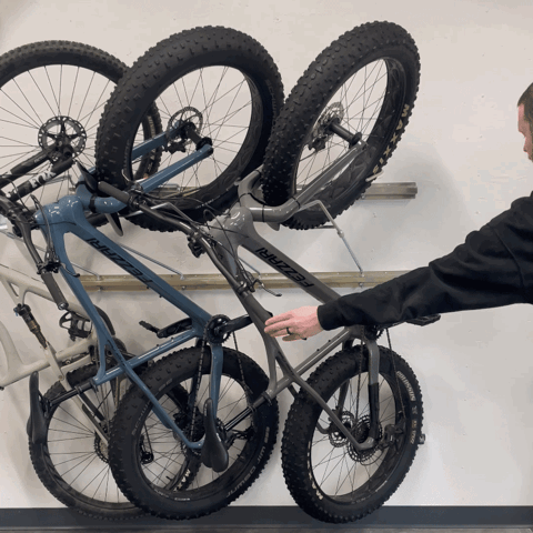 Bike tire wall mount sales