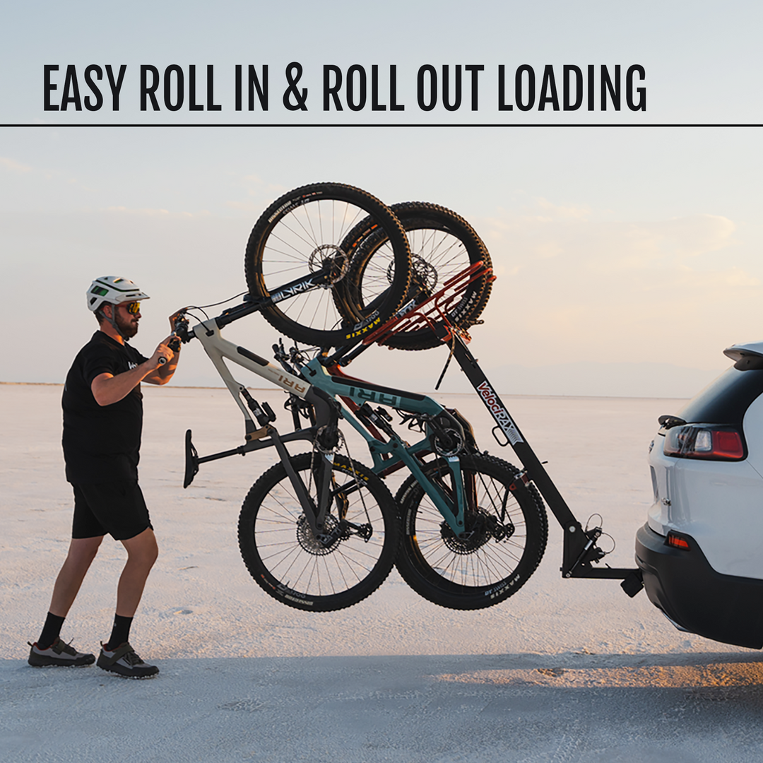 Hitch hanging bike rack sale