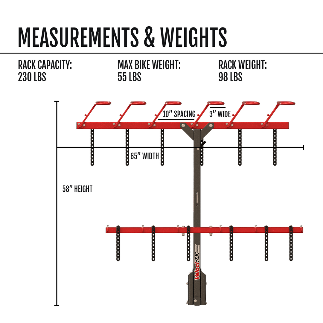 Tongue weight bike rack hotsell