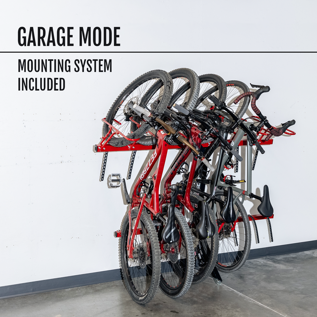 Bicycle Rack Enclosed Trailer For Hauling Bicycles VelociRAX