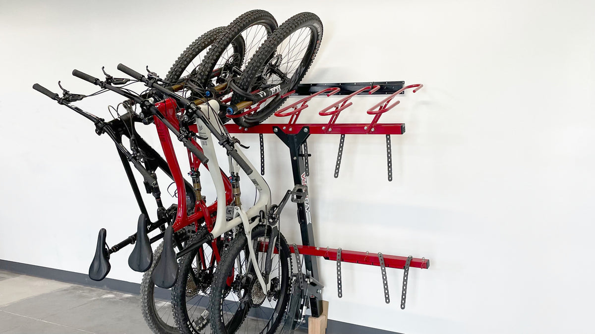 Cycle Simplex Vertical Rack VelociRAX | Vertical Bike Racks