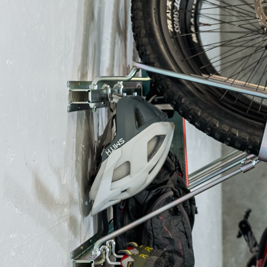 bike helmet mounted on rack Short Hooks